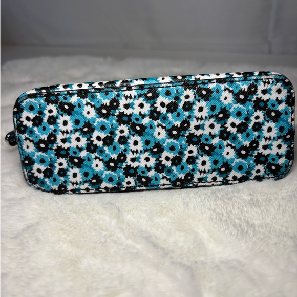 Michael Kors Jet Set Blue Floral Makeup Bag - Picture 4 of 7
